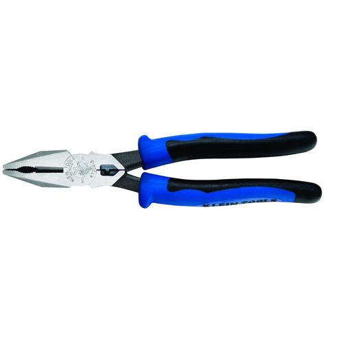 Pinzas de Electricista Klein Tools con Matriz Ponchadora Cubierta Plástica Inyectada Bimaterial 8" de Largo