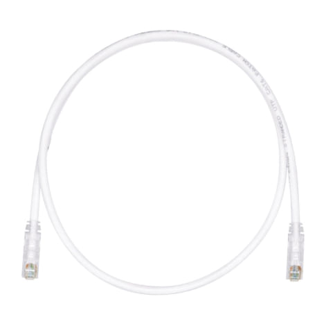 Cable Patch Cord Panduit 8FT CAT 6 24 AWG Blanco Mate